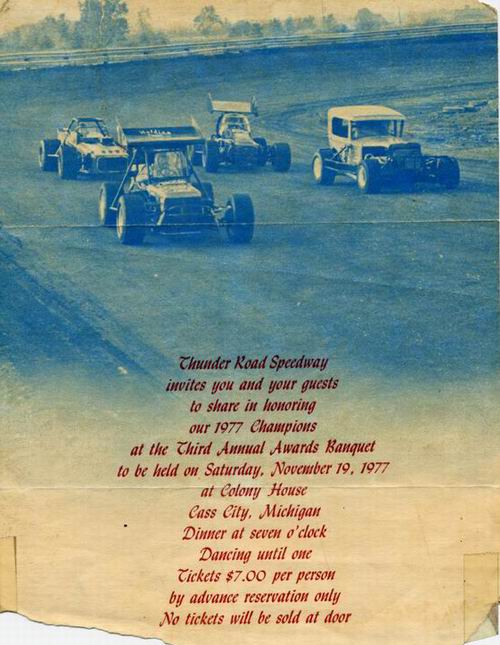 Thunder Road Speedway - FROM ANDREA MURAWSKI